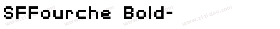 SFFourche Bold字体转换